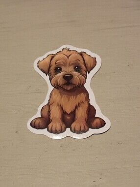 10/$10 Stickers Decal - Norfolk Terrier Puppy Dog Kawaii Animal Sticker - New